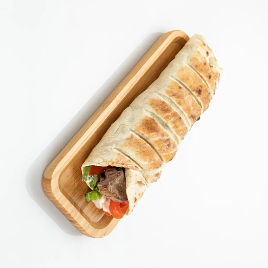 Meat Skewers Sandwich